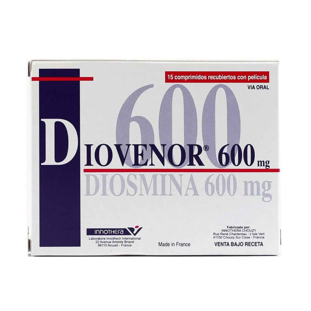 DIOVENOR 600 CJ X 15 COMPRIMIDOS única