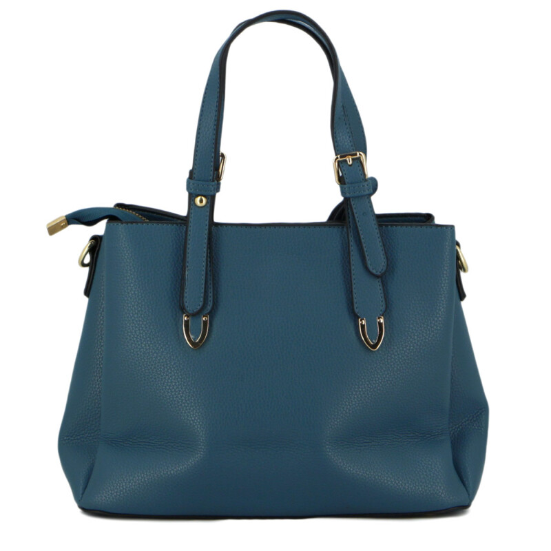 Cartera Mujer Darkness C/correa Y Monedero Azul