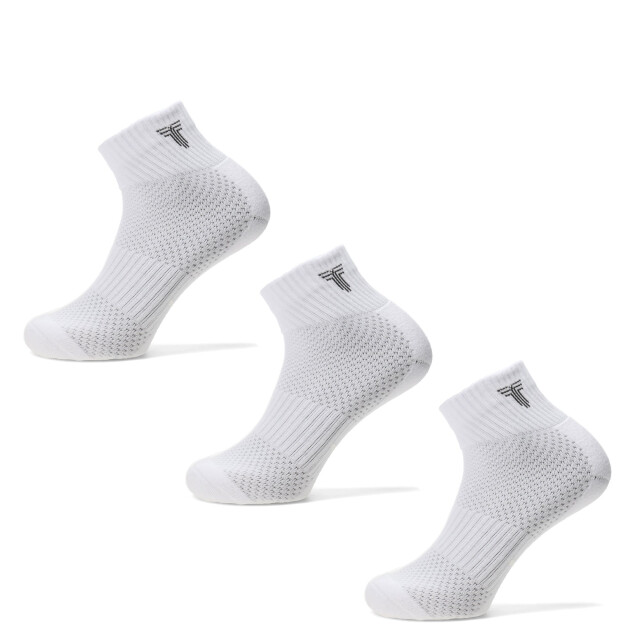 Medias Unisex Tiffosi Tripack Medio Blanco