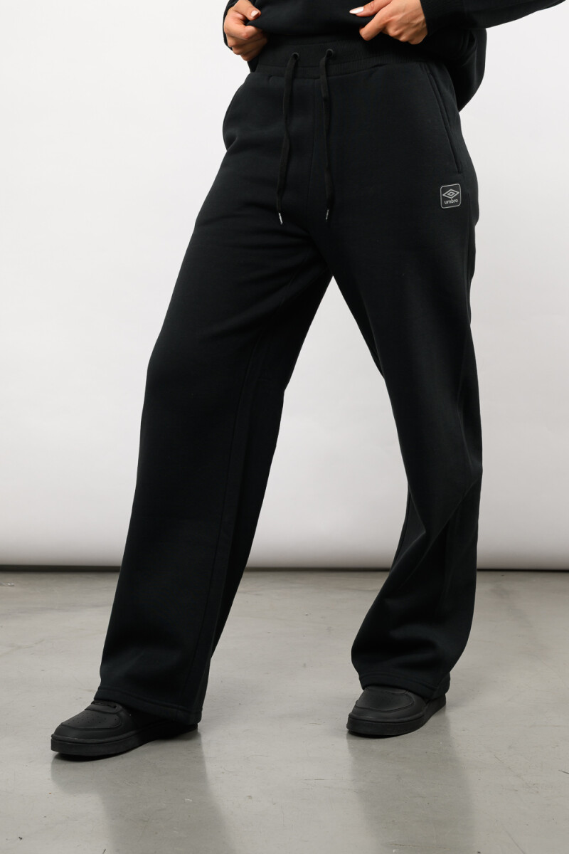 Pantalón recto terra Negro