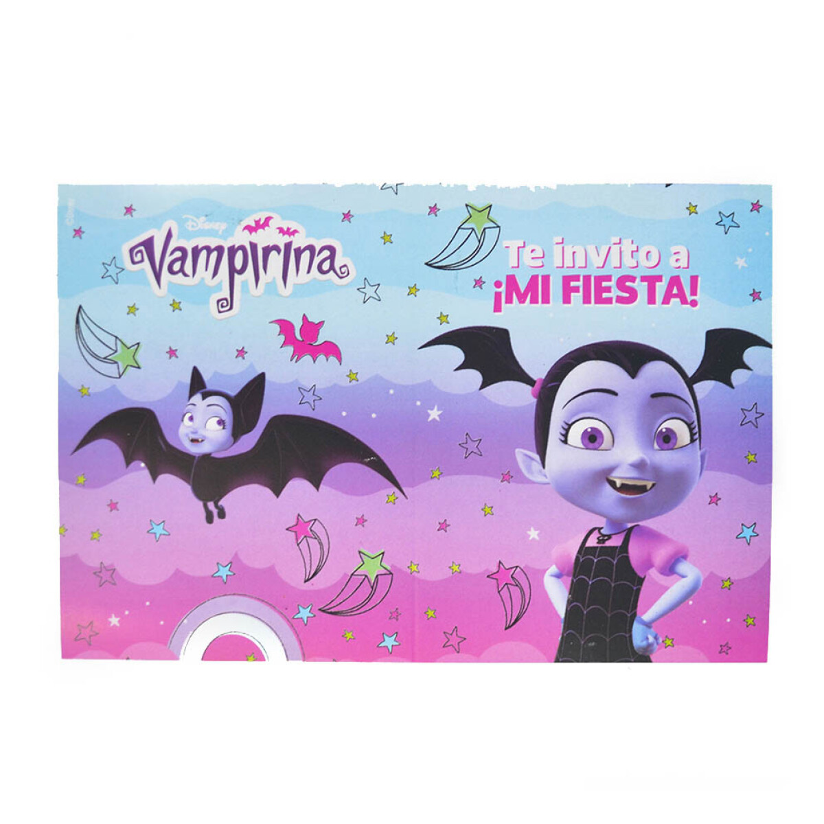 Cotillón Invitaciones x10 - Vampirina 