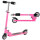 Monopatín Plegable para Niños en Metal Rosa