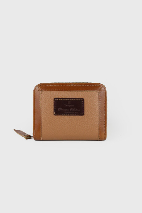 Billetera Tulipán Marco Beige