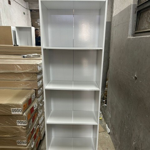 [OUTLET] Estanteria ANITA biblioteca multiuso con 4 Estantes 47,9 x 170 x 27,5 cm - Blanco [Solo retiro en el local] [OUTLET] Estanteria ANITA biblioteca multiuso con 4 Estantes 47,9 x 170 x 27,5 cm - Blanco [Solo retiro en el local]