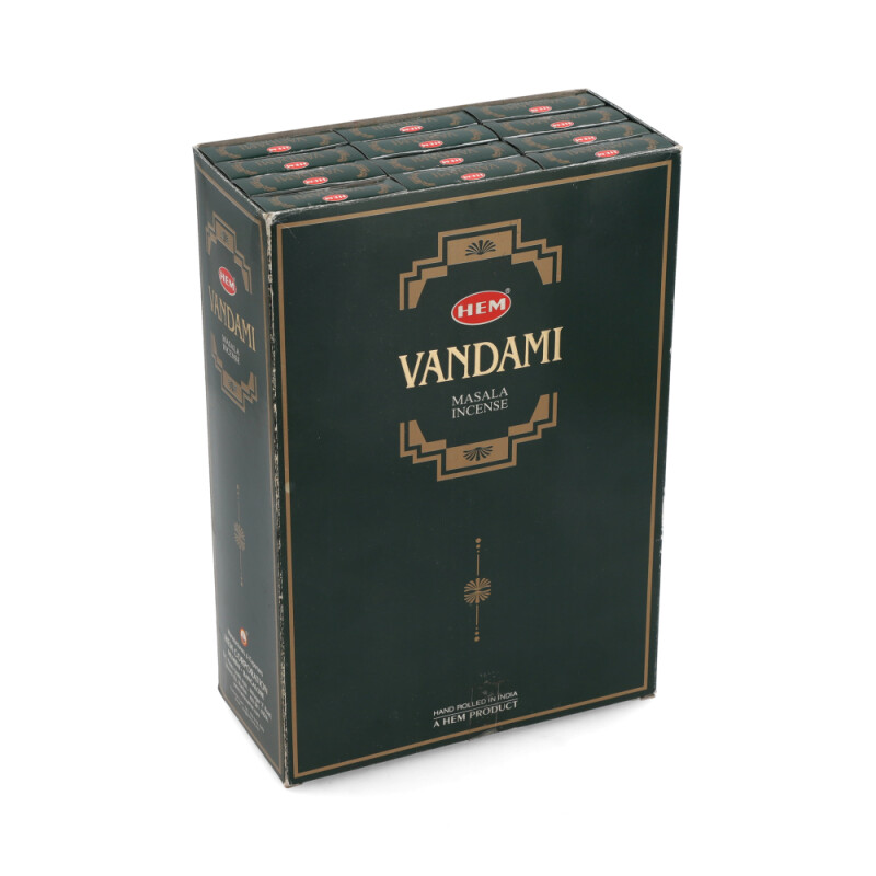 INCIENSO HEM CAJA LARGA X12 Vandami