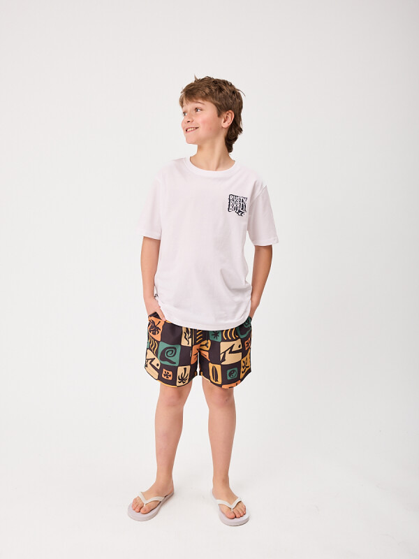 T-SHIRT MONTEGO TEEN RUSTY Blanco