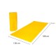 Pillow top de espuma perfilada 138 cms x 188 cm x 3,5 cm AMARILLO