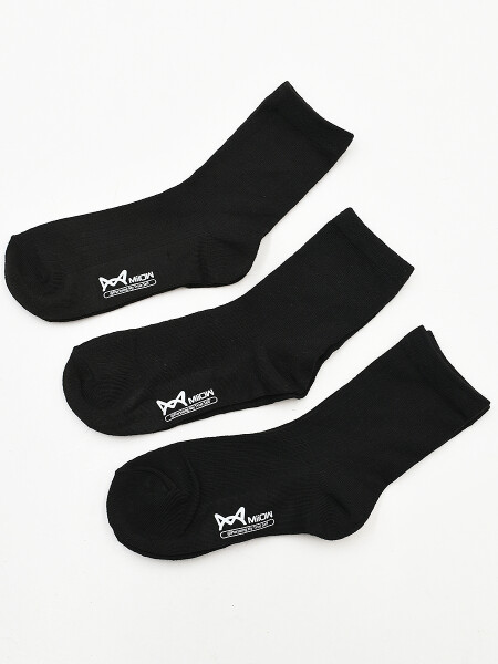 MEDIAS PACK X3 NEGRO