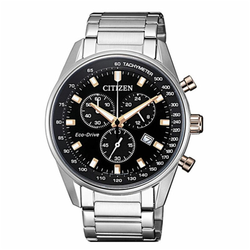 Reloj Citizen Eco-Drive AT2396-86E para hombre de acero Negro