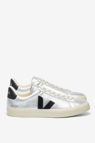 ZAPATILLA CAMPO LEATHER Plata