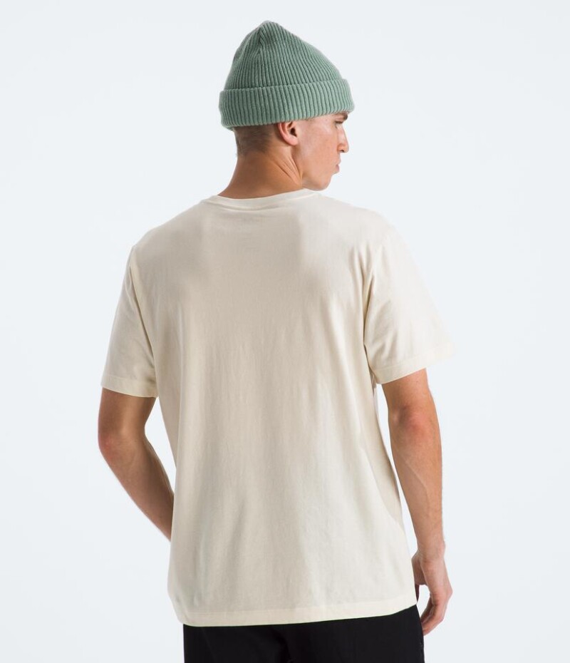 Remera Evolution Simple Dome White Dune