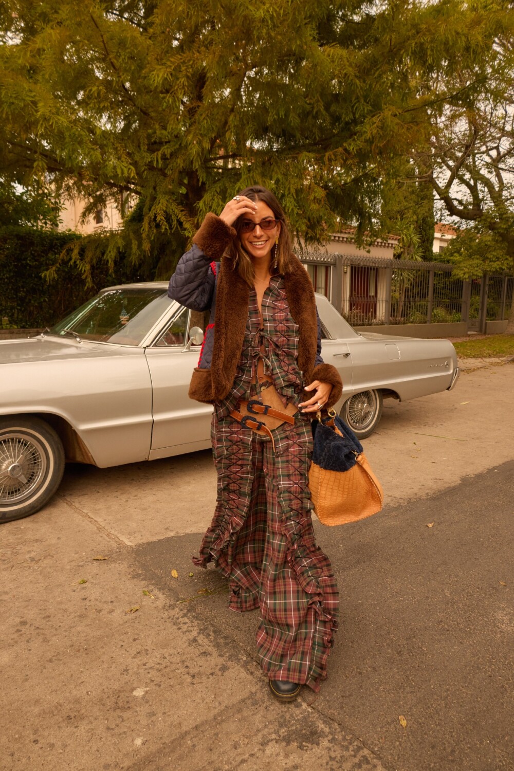 Cuadrillé Dancing Queen Pants Bordeaux / Verde