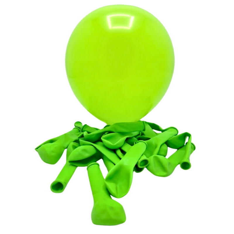 Globo Tamaño R5 X25 Verde Manzana Liso