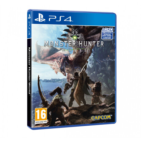 JUEGO MONSTER HUNTER: WORLD JUEGO MONSTER HUNTER: WORLD