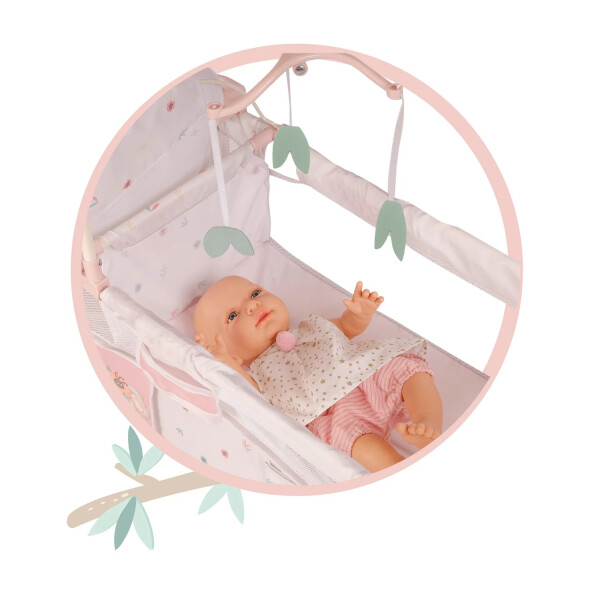 Armario Cambiador Muñecas Plegable Koala Accesorios DeCuevas Variante Color Blanco y Rosa