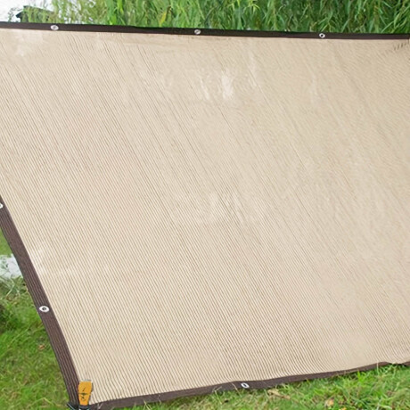 Toldo Malla Sombra Reforzada Exterior 3x4 Metros Beige