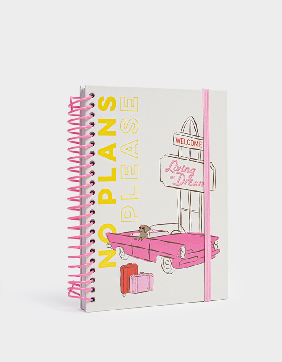 Cuaderno A5 No Plans 
