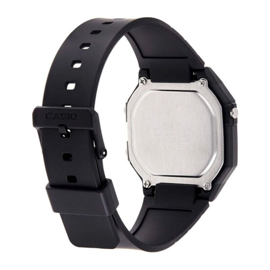 Reloj CASIO W217H-1AVDF Resina Negro Esfera 42mm 0