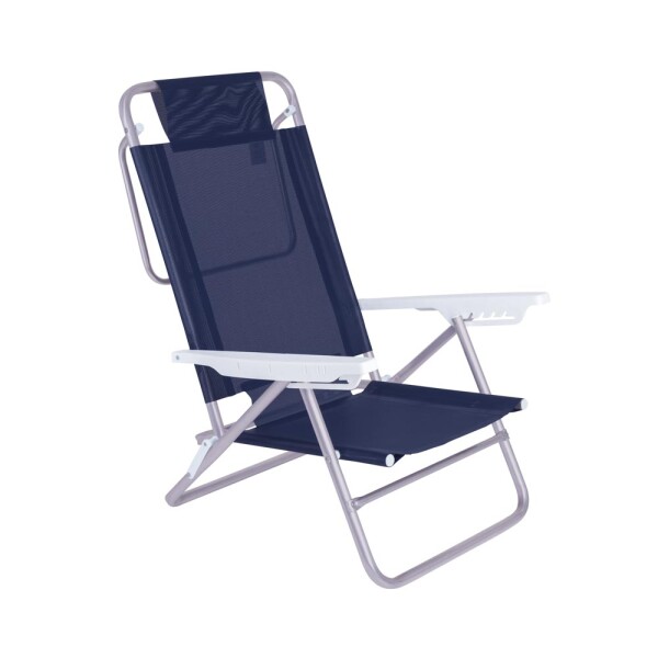 SILLA RECLINABLE 6 POSICIONES ALUMINIO SUMMER COLORES SURTIDOS VERDE