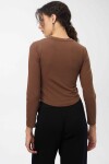 Remera Esme Marron