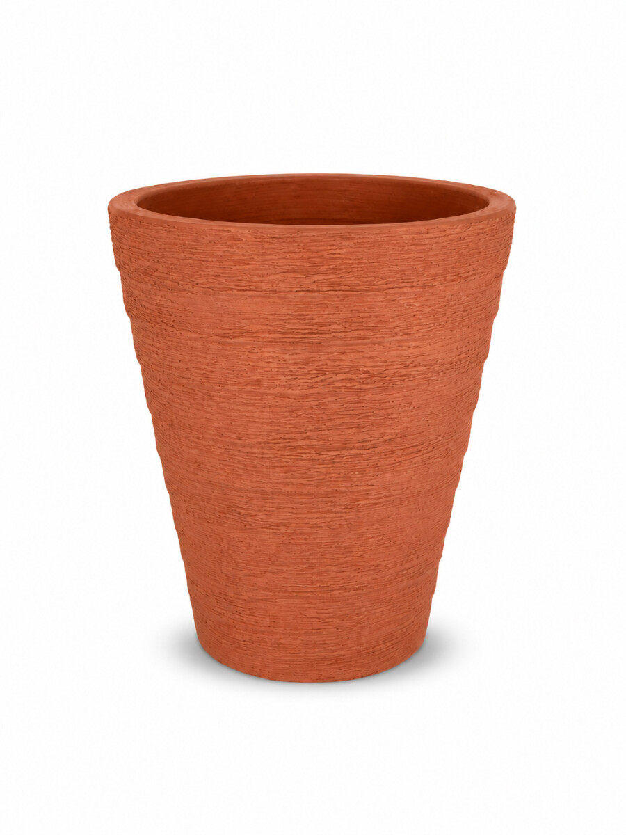 MACETERO CONO - TERRACOTA 