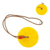 Hamaca disco infantil plástica Amarillo