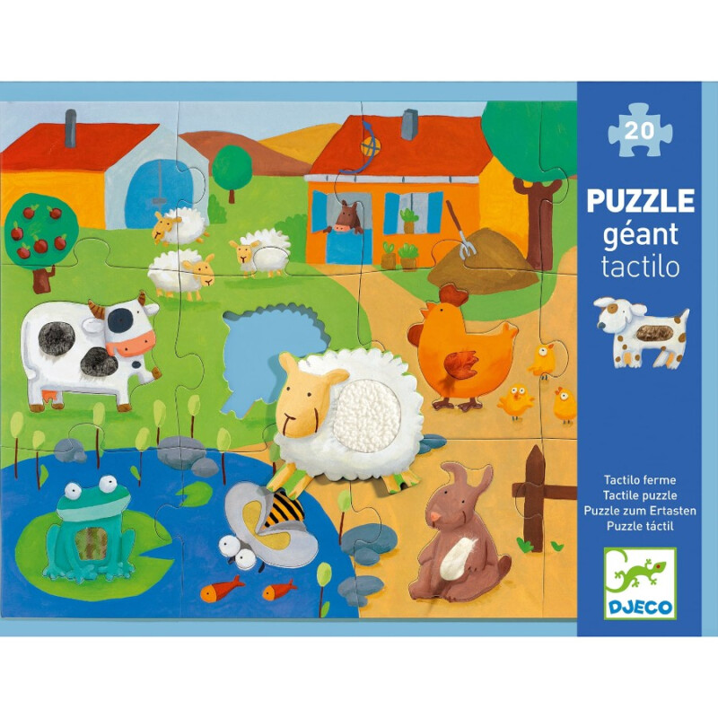 Puzzle Gigante con Texturas Djeco Puzzle Gigante con Texturas Djeco