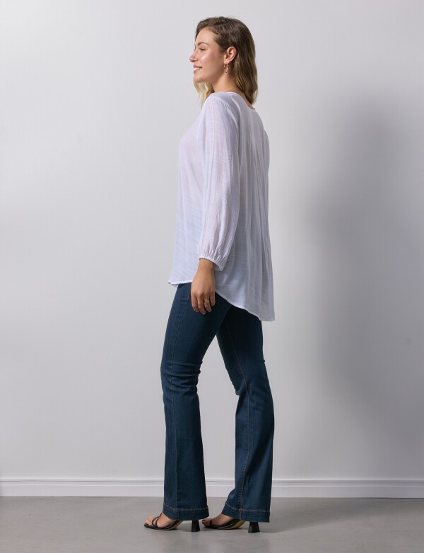 Blusa Solid BLANCO