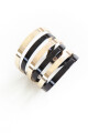 PULSERA BITONO NEGRO