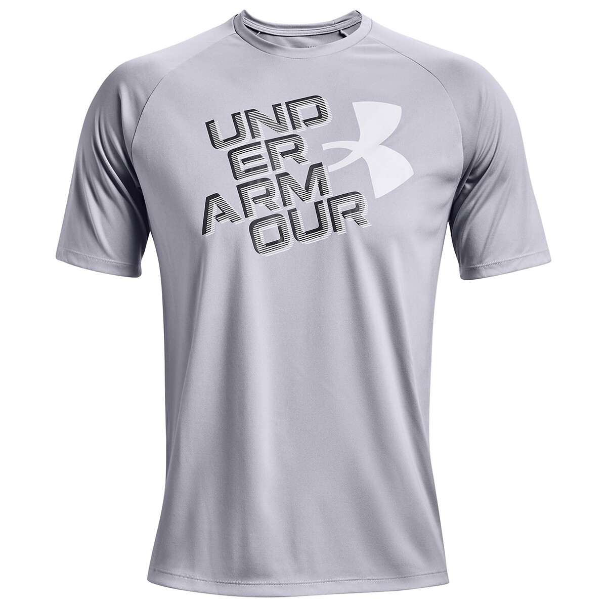 Remera Camiseta Under Armour Ua Velocity Graphic - Gris 