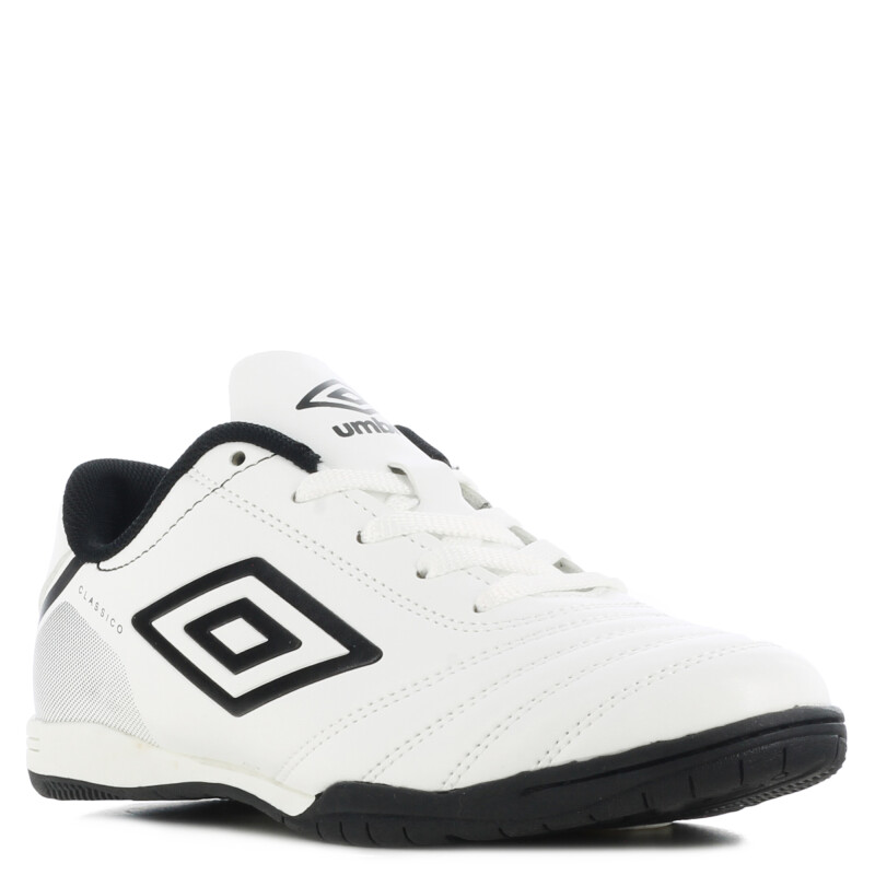 Championes de Fútbol Sala Infantiles Umbro Classico Blanco - Negro