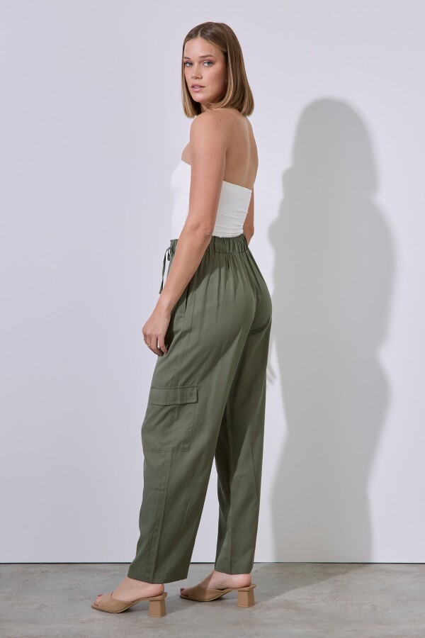 Pantalon Cargo OLIVA