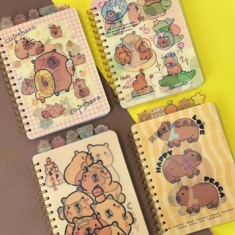 Libretas con separador Capybara Libretas Con Separador Capybara