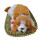 Peluche Respira Gato Perro C/Cama Mascota Sonido Perro
