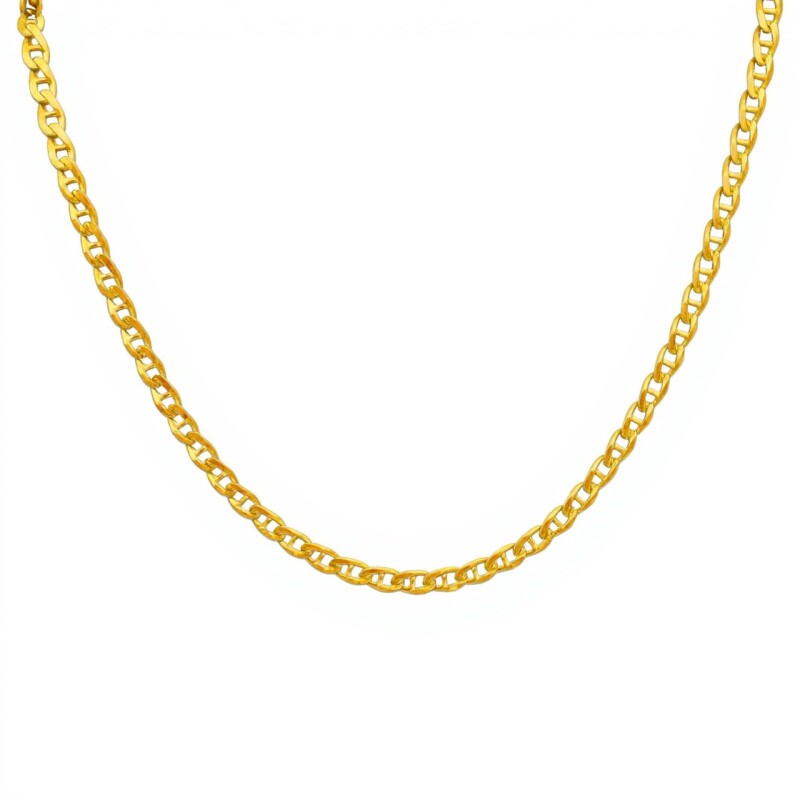 Cadena oro marina-Oro bajo -Sin Piedra-CD8032 sinpiedra