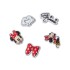 Jibbitz Minnie Dress 5 Pack Multicolor