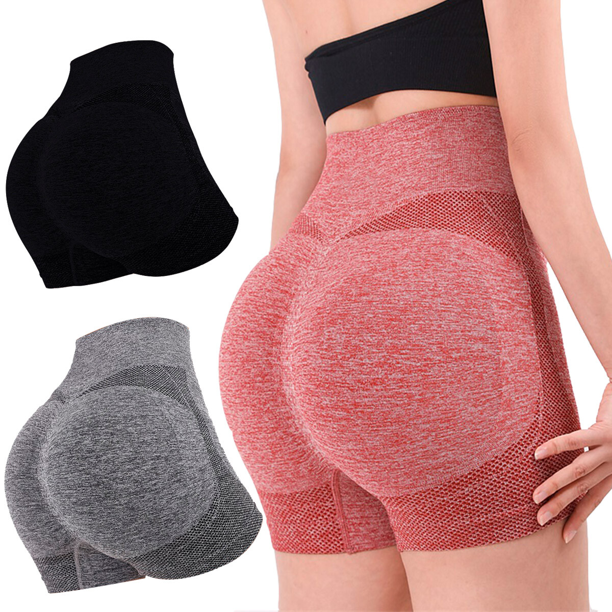 Calza Deportiva Dama Push Up Pack X3 Levanta Glúteos - Vst015001-s 