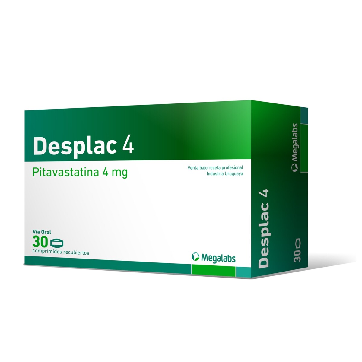 Desplac 4 Mg. 30 Comp. Recubiertos 