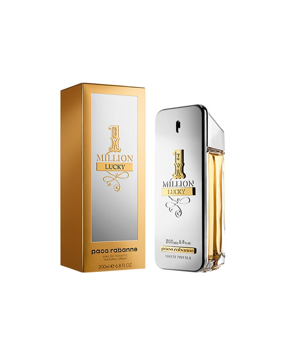 Perfume Paco Rabanne 1 Million Lucky 200ml Original 