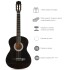 Guitarra Criolla Clásica para Diestros con Funda Color Negro Guitarra Criolla Clásica para Diestros con Funda Color Negro