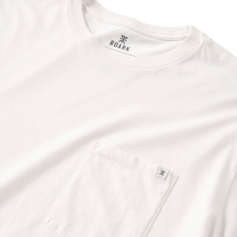 Polo Roark Made To Fade Tee Hombre WASHED OFF WHITE