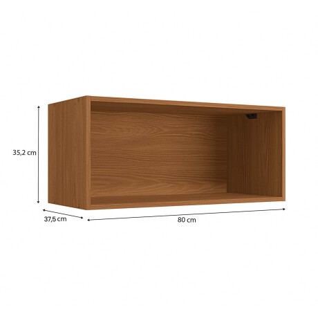 AEREO BASC. 80 80 CM MDF-Y-MDP MARRON GENOVA