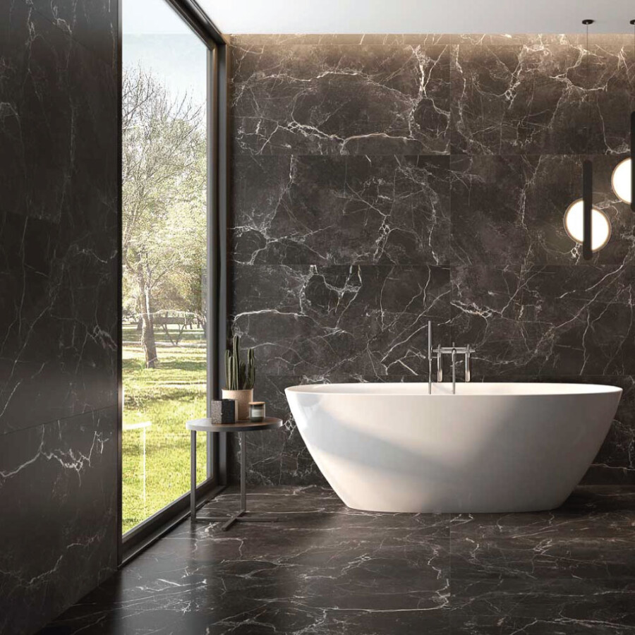 Porcelanato LM Venato Black MC Porcelanato LM Venato Black MC