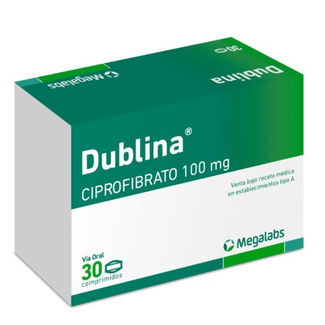 Dublina 100mg 30 Comprimidos Dublina 100mg 30 Comprimidos
