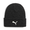 Gorro Puma Classic Elevated Beanie de Unisex - 025495 01 Gris Oscuro