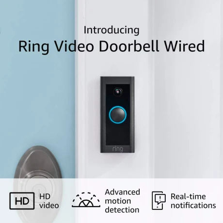 Timbre Con Cámara Ring 1080p Visión Nocturna Wifi Alexa 001