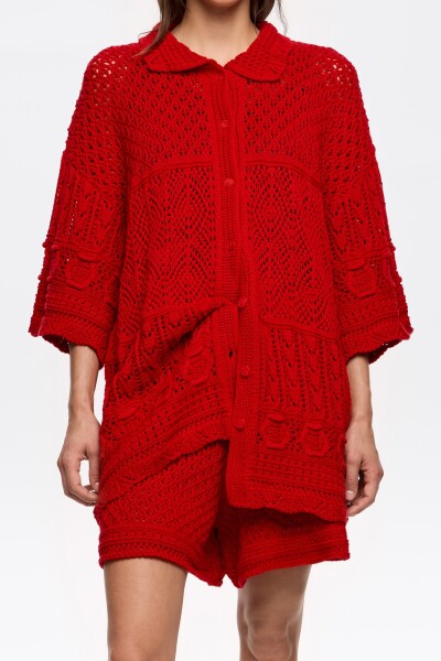 CARDIGAN Rojo