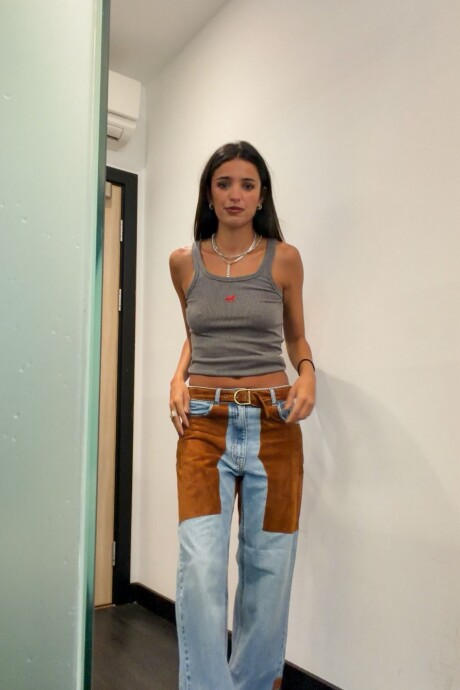 Horsy T Shirt Gris / Negro