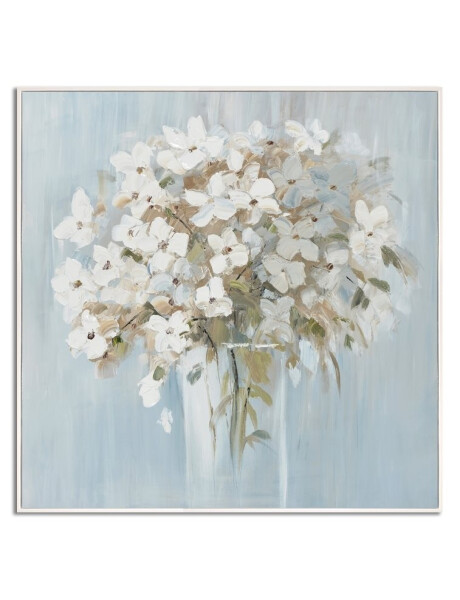 CUADRO CANVAS 60x60cm MARCO PINTURA BLANCAS 1 CUADRO CANVAS 60x60cm MARCO PINTURA BLANCAS 1