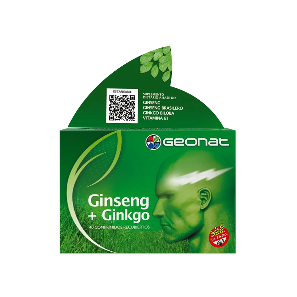 GINSENG + GINKGO BILOBA CJ X 40 COMP REC